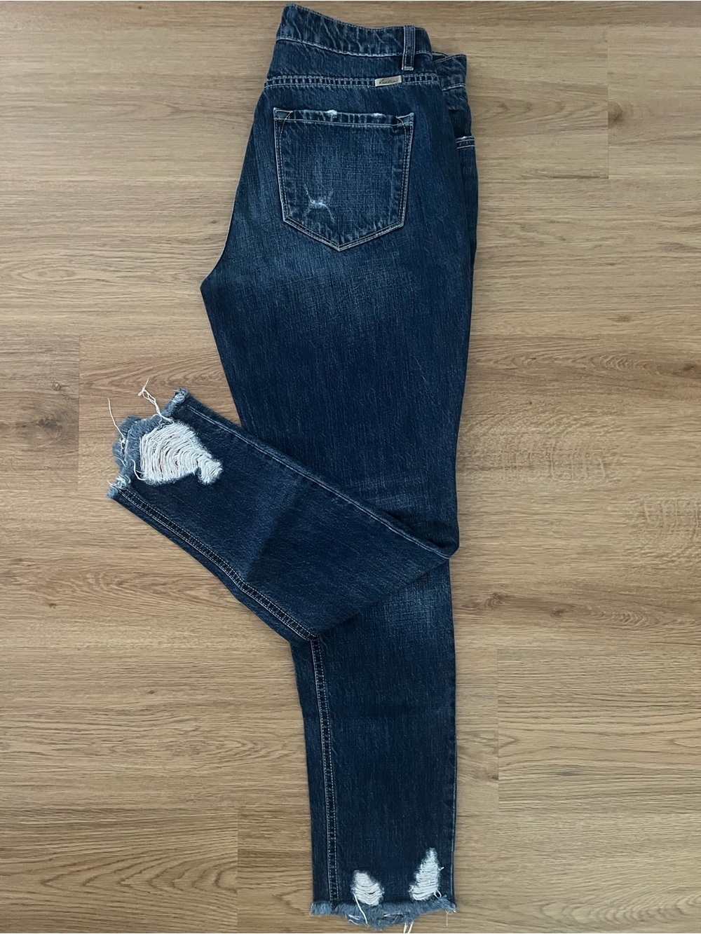 KanCan Dark Blue High-Rise Skinny Jeans